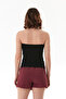Basic Strapless Bustier with Side Slits - 5