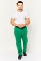 Men Sportswear Fit Graphic Print Outdoor Sweatpants, Green - 3