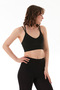 Basic Thin Strap Covered Bustier - 4