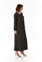 Striped Plus Size Dress with Star Accessories - 3