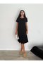 Rochie neagră Stay Basic - 5