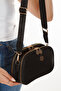 Women's Satin Cross Strap Shoulder Bag 2 Pieces Bag - 2