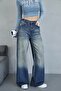 Baggy Green Tint Jean Pants