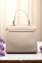 Women's Mink Front Lock Hand and Shoulder Bag Ry429 - 5