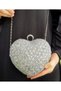 Women's Stone Crystal Evening Dress Bag Special Occasion Bag - 6