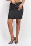 Women Plaid Mini Skirt, Black