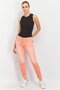 Women Skinny Fit Stretchable Denim Jeans, Coral - 2