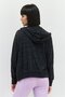 Women Sportswear Fit Long Sleeves Training Hoodie, Black - 4