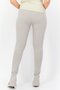 Women Regular Fit Solid Pants, Grey - 3