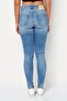 Women Skinny Fit Wash Stretchable Denim, Blue - 2