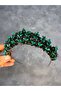 إكسسوار الحناء لتيارا الزفاف المطرز بالخرز من أوماي - 2