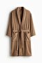 Cotton terry dressing gown - 2