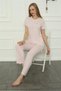 Fashion Line Women's Combed Cotton Pajama Set 4157 - 3