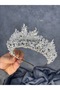 Nature Beaded Bridal Crown Henna and Hair Accessory - 6