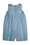 Blue Sleeveless Independent Jumpsuit for Child 2-7 Years - 2