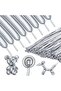 High Quality 100Pcs Silver Sausage Balloon Metallic Silver Sausage Balloon Glossy Sausage Balloon Shape Balloon - 3