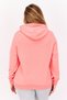 Women Regular Fit Long Sleeves Outdoor Hoodie, Coral - 2