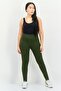 Women Sportswear Fit Training Tights, Olive - 4