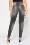 Women Super Skinny Fit Wash Stretch Denim, Black - 3