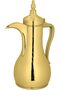 دلة أنس2 معدنية فردية سعة 0.85 لتر ذهبية - 5