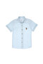 Boy's Light Blue Short Sleeve Shirt 50298044 -Vr003