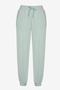 Light Green High Waist Ribbed Detailed Sweatpants - 6