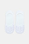 Big Dots White and Pink - Set of 3 Ballerina Socks - 4