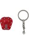 Red Automobile Keychain and Engine Cover