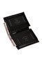 Men's Genuine Leather Wallet and Card Holder - Black - 5