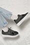Guernica Model Genuine Leather Handmade Men's Grey Sneakers - 6