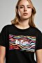 Zebrars Women's 100% Cotton O-Neck T-Shirt Black - 4