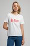 Londonlogo Women's 100% Cotton O-Neck T-Shirt White - 2