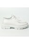 Alviso Longo Model Genuine Leather Handmade Men's White Casual Shoes - 4