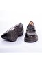 Ramonelli Model Genuine Leather Handmade Men's Brown Casual Shoes - 4
