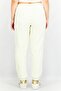 Women Regular Fit Textured Drawstring Jogger Pants, Cream - 4