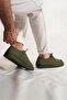 Men's Khaki Casual Shoes - Alviso Longo Model, Genuine Leather Handmade - 5