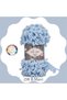 Puffy Fine 218 Hand Knitting Yarn Small Bow Single - 100 Gr. 14.5 Mt. Finger Rope, Blanket Rope