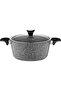 Mastercook 7 Piece Granite Cookware Set Gray - 7