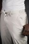 Elastic Waist and Threaded Lycra Summer Thin Parachute Fabric Jogger Pants - 6