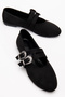 Black Suede Top Quality New Season Ballerinas - 3