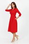 Women's Belt Detailed Midi Length Dress Dks016