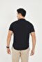 Short Sleeve Judge Collar100% Cotton Linen Texture Slim Fit Shirt - 7
