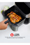 Digital Air Fryer  6 L 1500 W OMAF2346R Black and Silver - 3