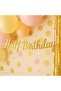 Gold Color Half Birthday Varaklı Lettering Ornament - 2