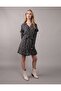 Ae long-sleeve button-up ruffle mini dress - 3