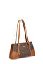Coffee Monogram Women's Shoulder Bag 05Po25Y2047 - 6