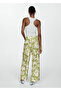 Patterned Bow Pants - 3