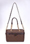 Dark Brown Mink Women's Shoulder Bag 05Po24Y1970