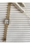 Steel Cord Plain Without Stone Square Minimal Women Wrist Watch - 4