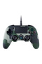 Nacon Official PS4 Wired Controller - Camo Green